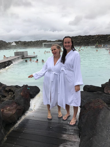 Iceland (part 4)  - Spa day, the Blue Lagoon, hair conditioner & a quick watercolor.