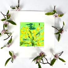 Mimosa Mini Bloom - Flouro green skies a bloom
