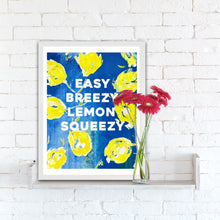 Easy Breezy Lemon Squeezy 16 - cobalt blues