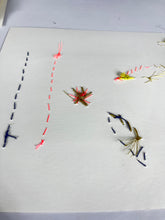 Sunny Day Situation - hand stitched monoprint