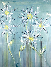 Deposit for Jo- Bespoke Floral Mega Bloom sized Monoprint - 76 cm x 110 cm  (landscape format) - made just for you!