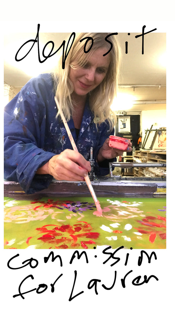 SHITSHOW - custom for Lauren in warm colors - Deposit