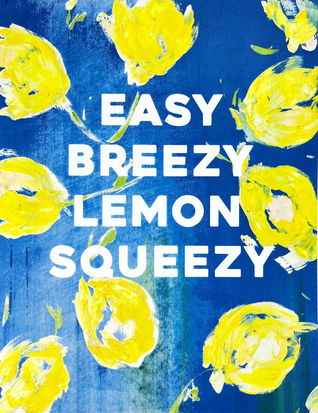 Easy Breezy Lemon Squeezy 16 - cobalt blues