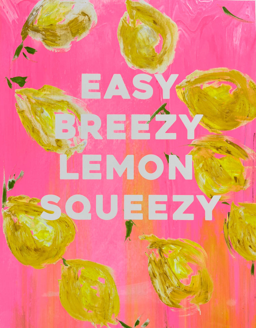 Easy Breezy Lemon Squeezy 20- Fuscia Fun