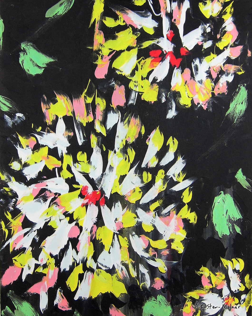 Super Bloom #5  - Dahlias - Fine Art Print