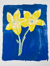 Double Daffodil Love - Cobalt - varied edition 0f 5