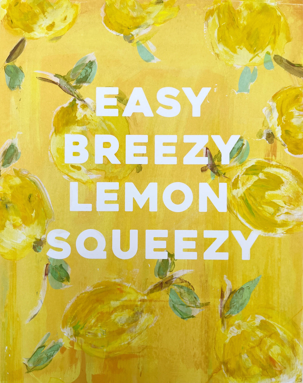Easy Breezy Lemon Squeezy 13 - sunshine yellow