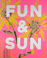 FUN & SUN - Sunflowers Neon Skies